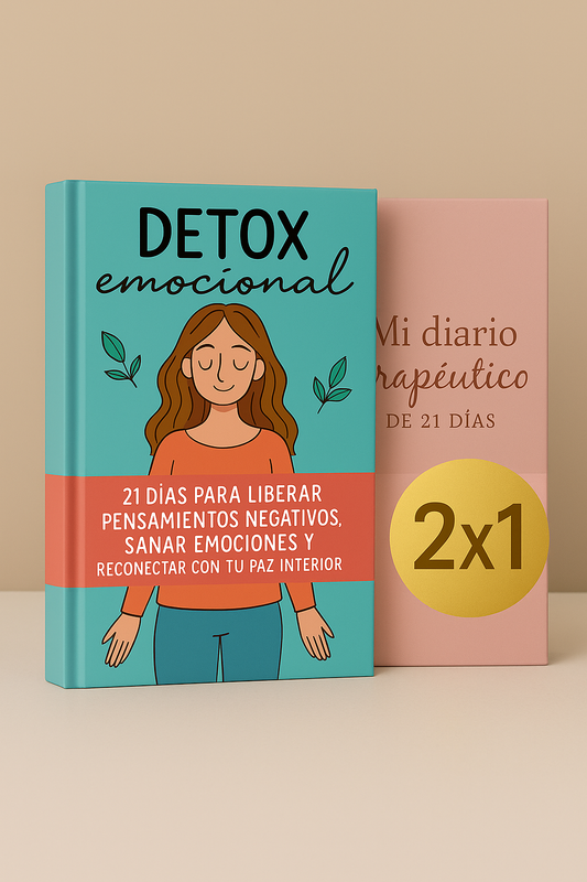 👉 Set Completo Detox Emocional – Guía + Diario Terapéutico (2x1)